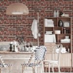 Декоративна 3D панель самоклейка 700х770х5мм Цегла червона Катеринославська (043) SW-00000031 - Зображення 5