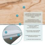 СВП-101 Самоклеюча вінілова плитка 600х300х1,5мм ціна за 1 шт. МАТ SW-00003249 - Зображення 3