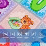 Набір панелей стінових 3D 700х1400х4мм Абетка (2шт) SW-00002352 - Зображення 6