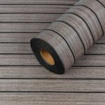 Покриття вінілове самоклеюче 3D рейки Металевий попіл 600х2900х3мм SW-00002903