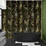 Самоклеюча плівка 0,45х10м х 0,07мм Чорний мармур з жовтим SW-00001282 - Зображення 5