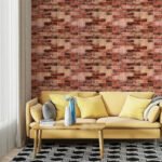 Панель стінова 3D 700мм*770мм*2мм Коричневий SW-00001910 - Зображення 5