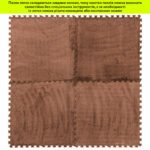 Підлога-пазл плюшевий 60х60х1см Коричневий (D) SW-00002083 - Зображення 6
