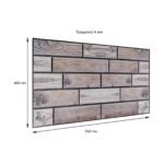 Декоративна ПВХ панель 960х480х4мм SW-00000582 - Зображення 3