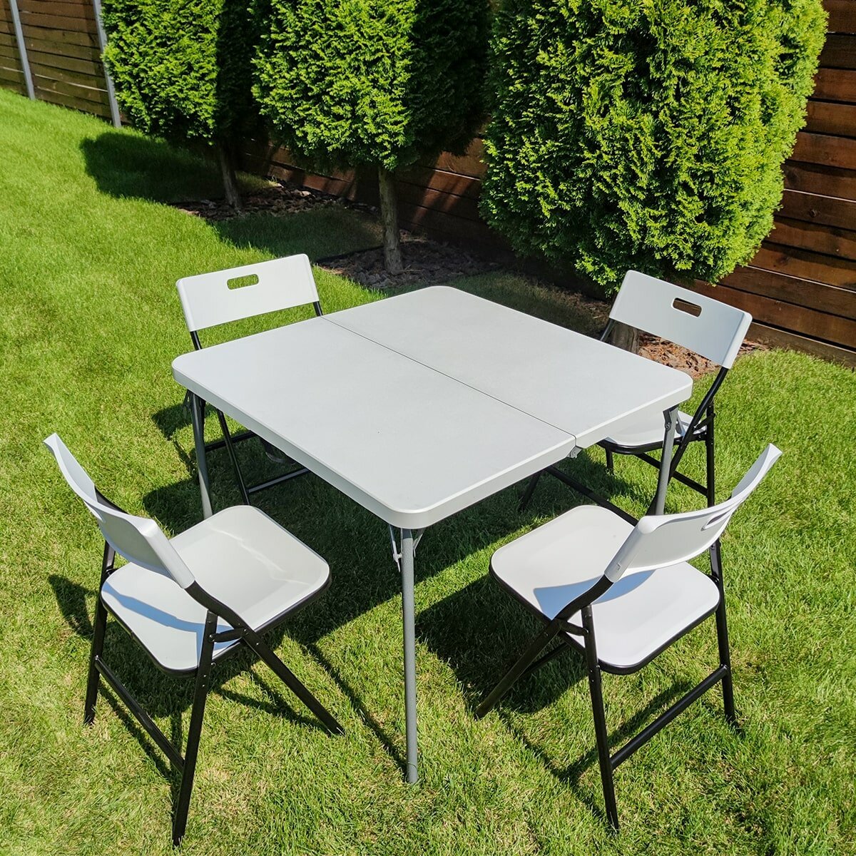 f977ad763c-1_resize_1200x1200 Набір мебелів складний (Стіл і 4 стільця), Білий (з сумкою) SW-00001540 - Зображення 1