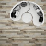 Самоклеюча вінілова плитка 152.4х914.4х1.5мм Мозаїка світла, ціна за 1 шт. (СВП-7) Матова SW-00000288 - Зображення 6