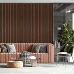 Рейка декоративна PS 2900х118х11мм Коричневий із золотими вкрапленнями SW-00002140- - Зображення 7