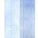 Самоклеюча плівка 0,45х10м х 0,07мм Блакитна із золотом SW-00001218 - Зображення 4