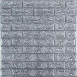 Панель стінова 3D 700х770х2мм Срібло SW-00001908