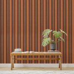 Рейка декоративна PS 2900х118х12мм Теплий каштан SW-00001753 - Зображення 7