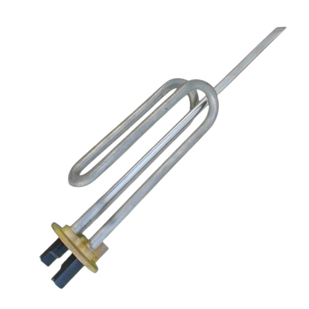 тен для бойлера нержавійка 1500вт 48мм ТЕН для бойлера 2000вт, D:48mm / L:270mm Kawai нержавіюча сталь, місце під анод М6 - Зображення 1