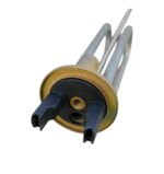 ТЕН для бойлера 2000вт, D:48mm / L:270mm Kawai нержавіюча сталь, місце під анод М6 - Зображення 4