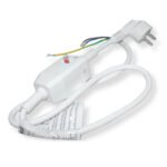 Кабель живлення з вилкою і автоматичним захисним вимикачем ПЗВ (230V; 10A; 1.70 м,3×1.0mm)