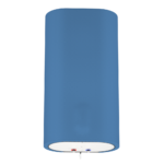 Декоративний чохол для бойлера WILLER EV50DR Grand (Габардин блакитний / 927х902мм / 72-5)