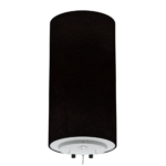 Декоративний чохол для бойлера WILLER EV80DR Optima (Креп-сатин чорний / 1047х810мм / 66-4)