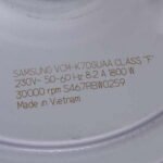 Двигун для пилососа Samsung DJ31-00067P VCM-K70GU (з виступом) D=135/84 mm H=35/111 mm 1800 W - Зображення 5