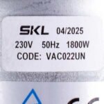 Двигун для пилососа VAC022UN SKL D=130/84 mm H=29/109 mm 1800 W - Зображення 2