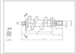 Шнек для м&aposясорубки OR-MG02-27  (з ущільнювачем) - Зображення 2