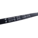 Ремінь для пральної машини C00082318 Hutchinson 1195H8 PHE чорний - Зображення 3