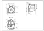 Помпа (насос) для пральної машини 290903 RC0014 Askoll 40 Вт M325 (контакти роздільні ззаду; на 3 засувки) - Зображення 2