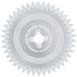 Шестерня в редуктор під вінчики для міксера Zelmer 252.0003 00793646 - Зображення 4