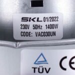 Двигун для пилососа VAC030UN (з виступом) SKL D=134/84 mm H=34/104 mm 1400 W - Зображення 5
