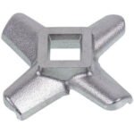 Ніж для насадки м&aposясорубки AT281 кухонного комбайна Kenwood KW715696 D=46mm s=9mm 9x9mm - Зображення 2