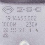 Конфорка для електроплити Gorenje 388872 D=145mm 1000W - Зображення 5