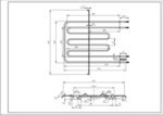 Тен верхній (гриль) для духовки Indesit C00081591 2800W (556+2250W) - Зображення 2