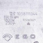 Конфорка для склокерамічної поверхні Electrolux D=180mm 1800W 3740636216 - Зображення 5