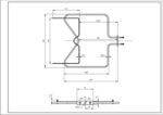 Тен нижній для духовки Indesit C00857528 1150W 230V B=345mm L=345mm - Зображення 2