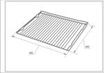 Решітка для духовки Gorenje 933265 AC054 455х340mm - Зображення 2