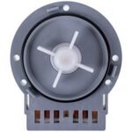 Помпа (насос) для пральної машини Gorenje 398371 292050 Askoll 25 Вт M108 (контакти спарені ззаду, на 3 саморізи) - Зображення 4