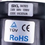 Двигун для мийного пилососа VAC025UN SKL D=144/78 mm H=74/181 mm 1200 W - Зображення 2
