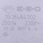 Конфорка для електроплити 18.18484.002 EGO Beko 162200012 D=180mm 2000W (контакт-фастон) - Зображення 5