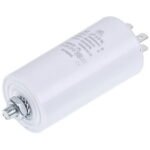Пусковий конденсатор для пральної машини CBB60 30uF 450V 45x95mm (під гайку, 4 клеми) - Зображення 3