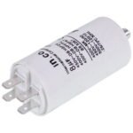 Пусковий конденсатор для пральної машини CBB60 SKL 8uF 450V 35x65mm (під гайку