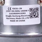 Двигун для пилососа Electrolux 2194502015 D=130/83 mm H=37/113 mm 1600 W - Зображення 4