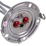 Тен для бойлера Thermowatt 1000W (нержавіюча сталь) L=285mm фланець 124mm (під анод M5) - Зображення 5