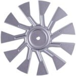 Крильчатка вентилятора (металева) для духовки Zanussi 3581960980 - Зображення 2