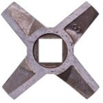 Ніж для м&aposясорубки Zelmer ZMMA028X (A863109.00) 10003883 D=55.5mm s=5mm Отвір=10x10mm NR8 (двосторонній) - Зображення 4