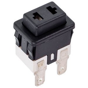 Вимикач мережевий для кавоварки DeLonghi T125/55 5132100700 (2 контакти)