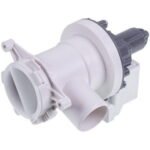 Помпа (насос) для пральної машини Beko 2880401800 HANYU (в зборі) 34 Вт B15-6AZ (контакти спарені спереду)