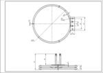 Тен конвекції 2400W (круглий) для духовки Electrolux 140089339059 - Зображення 2