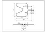 Тен нижній для духовки Zanussi 3570635015 - Зображення 2