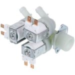 Клапан подачі води для пральної машини Whirlpool 481981729332 3WAY/180/10.5 мм - Зображення 3
