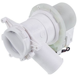Помпа (насос) для пральної машини Beko 2840940400 Arcelik (в зборі) 25 Вт VDE-A335 (контакти спарені спереду)