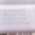 Помпа (насос) для пральної машини Beko 2840940400 Arcelik (в зборі) 25 Вт VDE-A335 (контакти спарені спереду) - Зображення 2