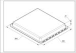 Деко емальоване 466x385x22mm для духовки Electrolux 3532454075 - Зображення 2