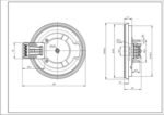 Конфорка 346971000001 для електроплити Nord D=145mm 1000W - Зображення 2